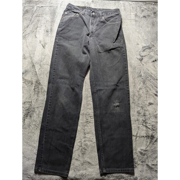 Levi's Other - Vintage Levi's 550 Relaxed Fit Jeans Men's Size 34x36 Black Made In USA